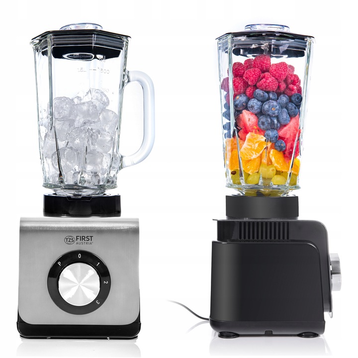 Blender kielichowy szklany 1200W First Austria