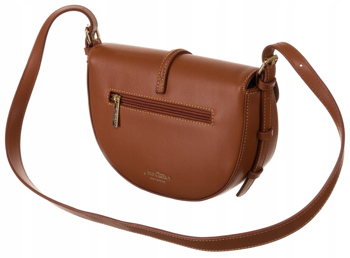 Torebka listonoszka damska Peterson płócienna canvas elegancka na ramię