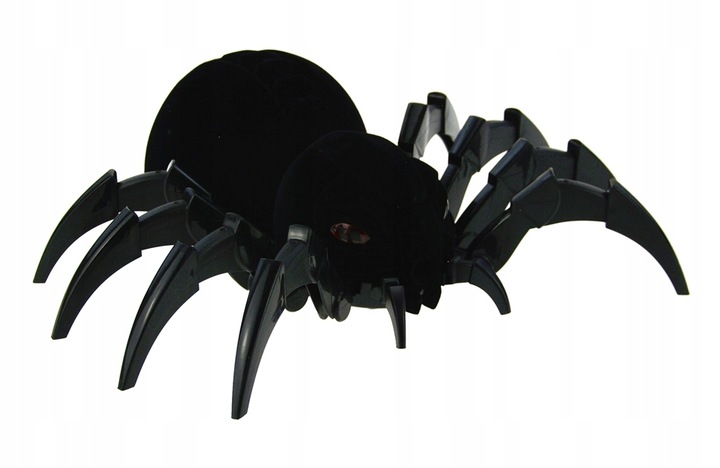 PAJĄK STEROWANY ROZPYLA MGŁĘ LED PILOT R/C 30cm CZARNY