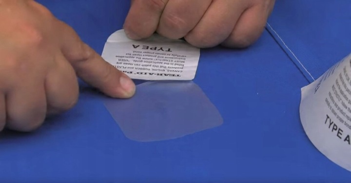 FOLIA ŁATA NAPRAWCZA TEAR-AID TYP A KAŻDY MATERIAŁ