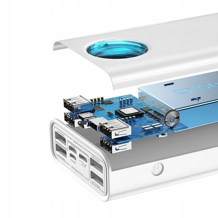 BASEUS POWERBANK 30000MAH USB-C LIGHTNING MICRO PD QC 65W LED KABEL USB-C