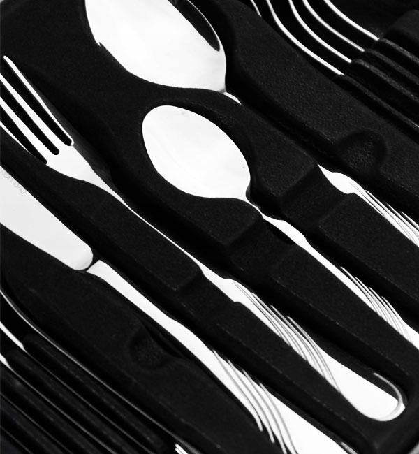 AMBITION NAPOLI SZTUĆCE 24 EL 6 OS PUDEŁKO POŁYSK