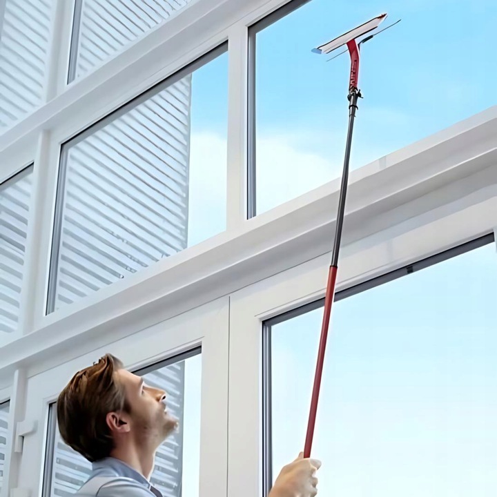 VILEDA MYJKA ŚCIAGACZKA DO OKIEN DACHOWYCH z DRĄŻKIEM DO ŚWIETLIKÓW PANELI