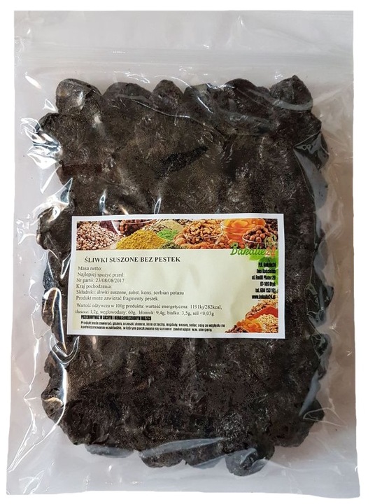 Śliwki Suszone 1kg