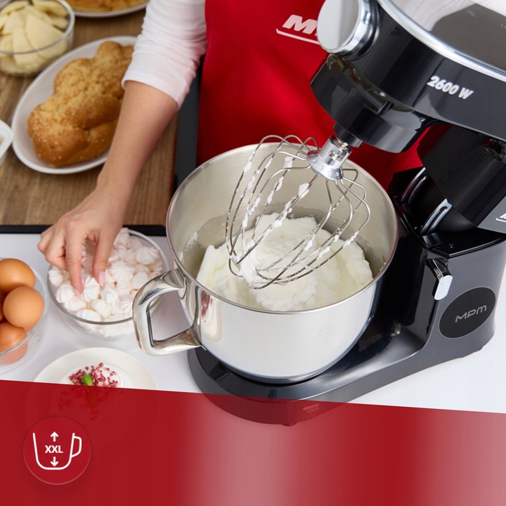 Robot planetarny kuchenny duża moc MPM MRK-22 2600 W
