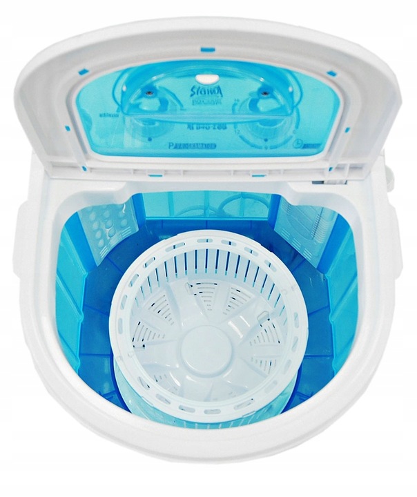 Mini Pralka Wirówka Domowo Turystyczna 4kg + 1,5kg Przenośna Działkę Lekka