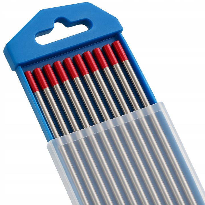 Elektrody wolframowe TIG czerwone WT20 ⌀1,6x175mm | 10 szt. DC