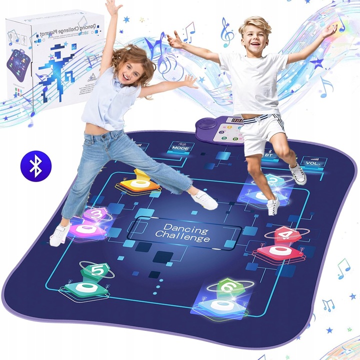 MATA DO TAŃCZENIA MUZYCZNA TANECZNA DLA DZIECI GRA INTERAKTYWNA TAŃCA ZABAW