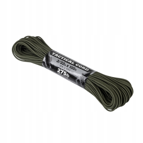 Linka Tactical 275 Cord (100ft) - Olive Drab