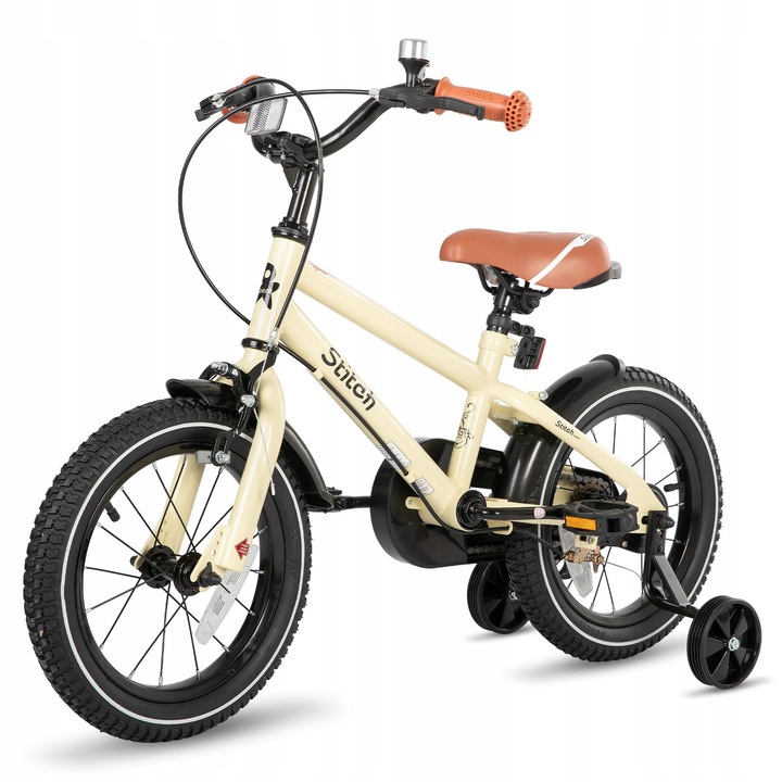 STITCH 16-calowy rower dla dzieci w wieku 4-7 lat Koło treningowe Podwójne