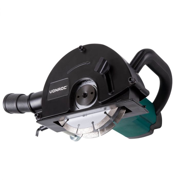 Bruzdownica 1700W VONROC + 4 tarcze diamentowe