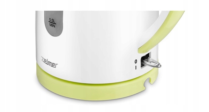 CZAJNIK ELEKTRYCZNY ZELMER ZCK7616L 2200W 1,7L BEZPRZEWODOWY STRIX LIME