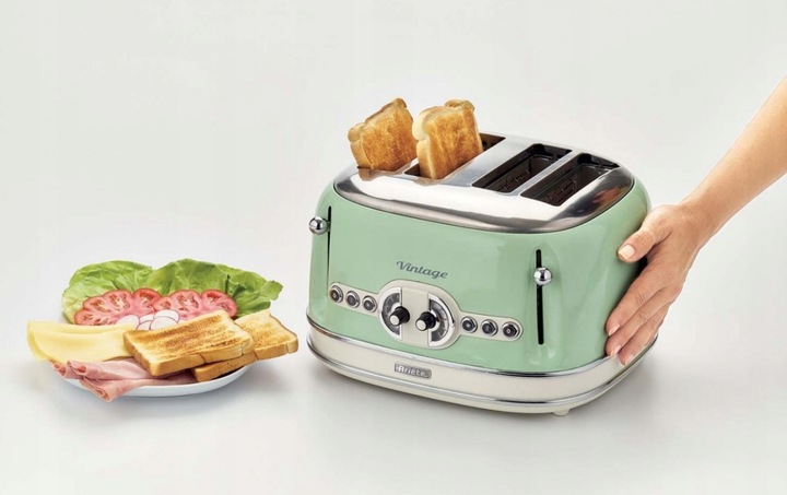 Toster Ariete Vintage 156/04 1600 W Zielony