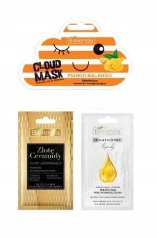 BIELENDA maska algowa z KOLOIDALNYM ZŁOTEM 190g