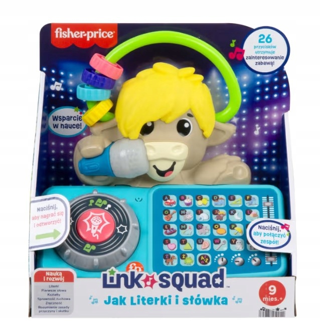 FISHER PRICE Jak literki i słówka HYL35