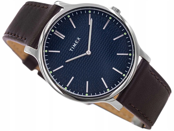 MĘSKI ZEGAREK TIMEX TW2W43700 TREND GALLERY BRĄZOWY NA PASKU NEOBRITE