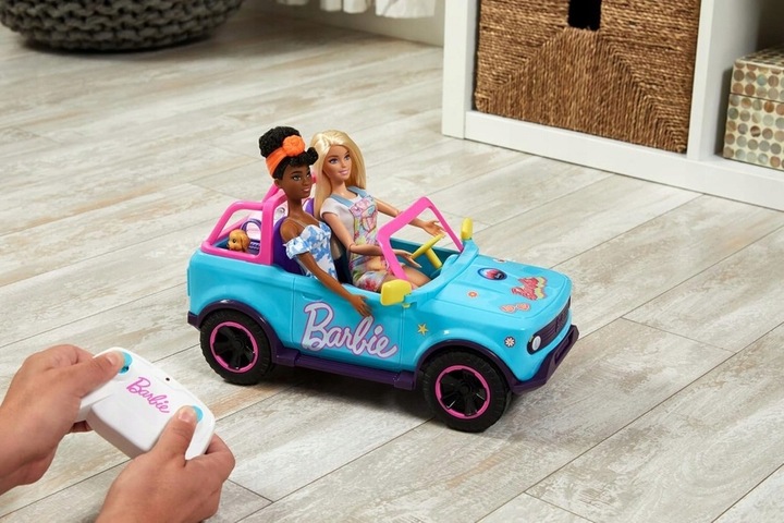LALKA BARBIE HOT WHEELS AUTO SUV samochód zdalnie sterowany RC