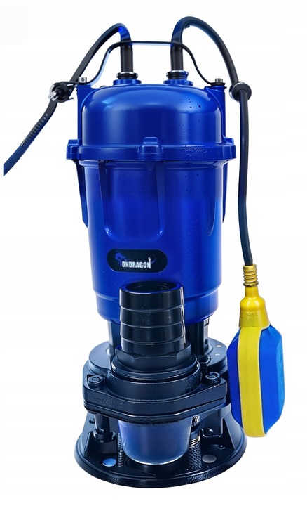 POMPA DO WODY BRUDNEJ SZAMBA Z ROZDRABNIACZ-EM 3850W ZATAPIALNA PŁYWAK-IEM