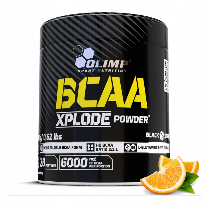 Proszek BCAA Xplode Powder Olimp 280 g pomarańczowy