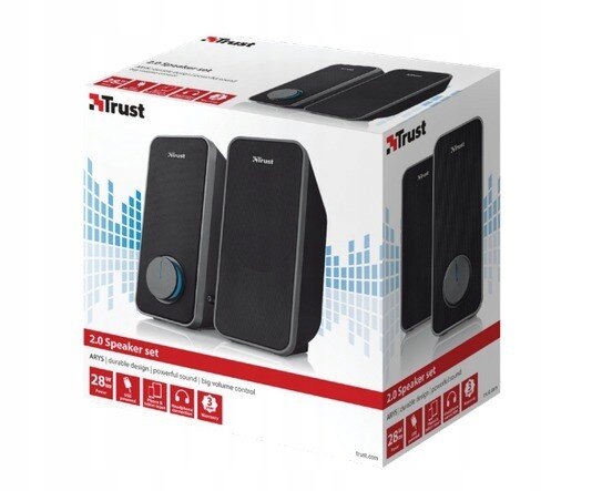 Głośniki TRUST Arys 2.0 Czarny