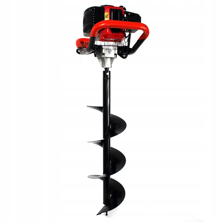 Wiertnica spalinowa ŚWIDER SPALINOWY + 3 wiertła 10/20/30cm przedłużka