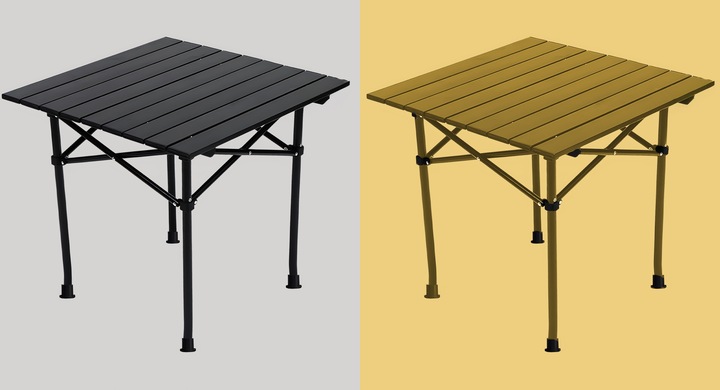 STÓŁ SKŁADANY TURYSTYCZNY OGRODOWY CATERINGOWY STOLIK ROZKŁADANY NA TARAS