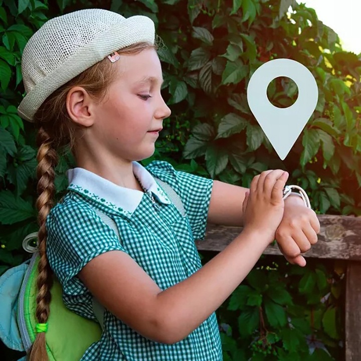 SMARTWATCH ENTER MINIS PLUS DLA DZIECI APARAT ROZMOWY SIM GPS SOS - RÓŻOWY