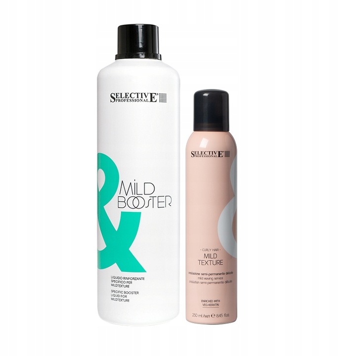 ZESTAW Selective Mild Texture + Booster Do trwałej ondulacji +GRATIS Próbka