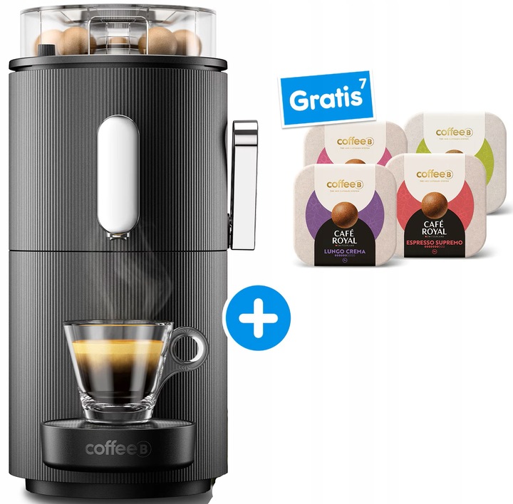 Ekspres do kawy CoffeeB Globe + 4 darmowe opakowania kulek kawowych