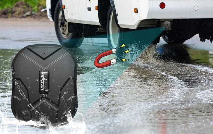 LOKALIZATOR GPS TK905 5000mAh 90 DNI MAGNES PODSŁUCH APP BEZ ABONAMENTU