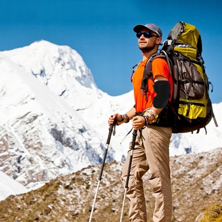 OCHRANIACZE ŁOKCI WSPARCIE ŁOKCIA ANTYPOŚLIZGOWA OPASKA UCISKOWA NA ŁOKIEĆ