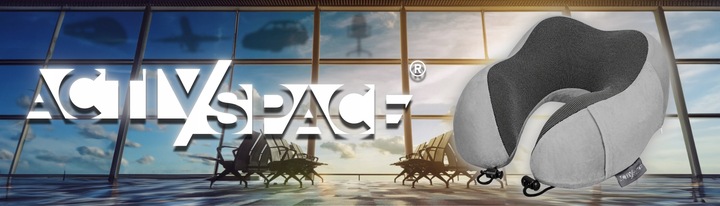 PODUSZKA PODRÓŻNA TURYSTYCZNA ROGAL NA SZYJĘ ZAGŁÓWEK DO SAMOCHODU + OPASKA