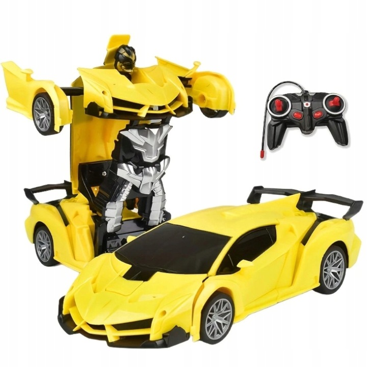 AUTO ROBOT ZDALNIE STEROWANY SAMOCHÓD RC AUOTBOT TRANSOFRMACJA 2W1 PREZENT