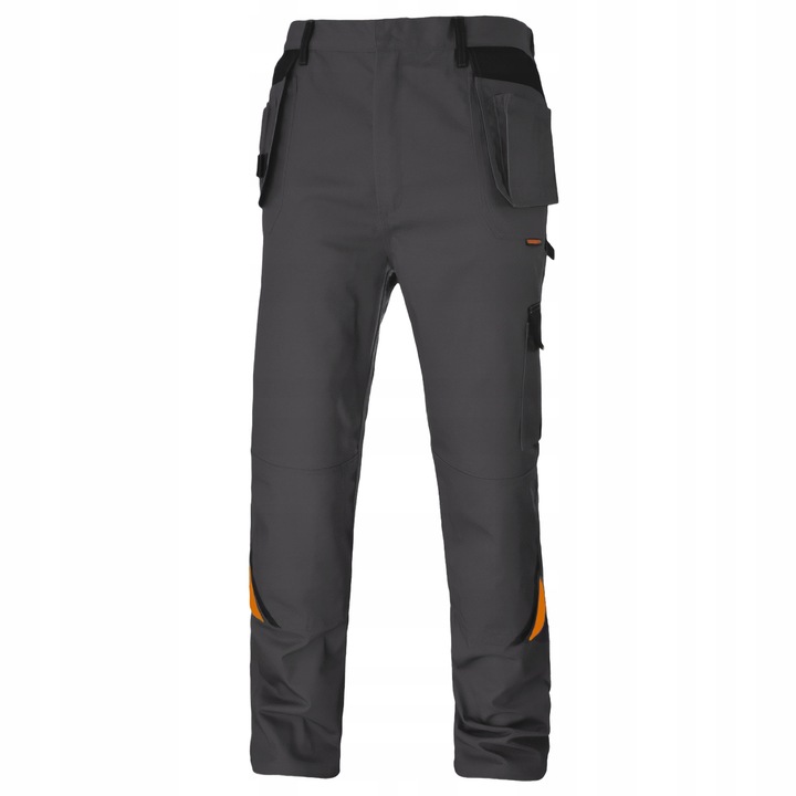 SPODNIE ROBOCZE MĘSKIE DO PASA MONTERSKIE OCHRONNE WZMACNIANE BOJÓWKI