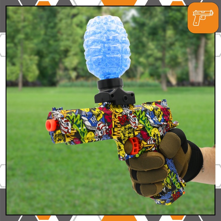 PISTOLET NA KULKI ŻELOWE AUTOMATYCZNY KARABIN DUŻY + GRATIS 3000 KULEK