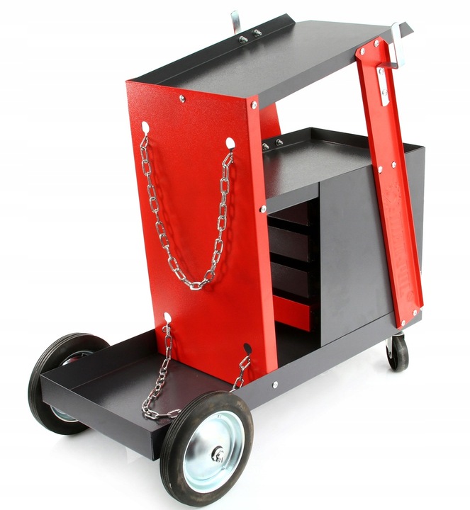 WÓZEK NARZĘDZIOWY SPAWALNICZY Z SZUFLADAMI NA KÓŁKACH TIG MIG MMA SZUFLADY