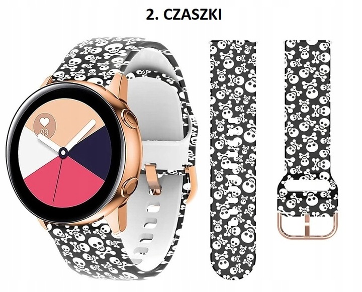 UNIWERSALNY PASEK DO ZEGARKA 20MM TELESKOPY KOLORY