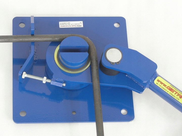 Giętarka HARTOWANA z ŁOŻYSKIEM do prętów drutu zbrojenia 6-18