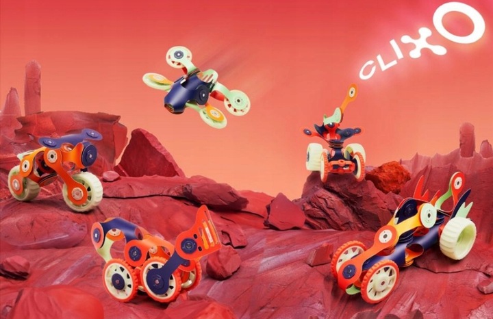 CLIXO CL-MARS Kosmiczna Ekspedycja Kreatywne klocki magnetyczne Nowość USA