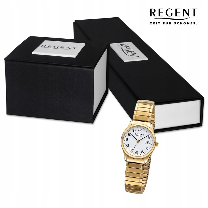 Regent Ladies Zegarek na rękę Analogowa bransoletka ze stali nierdzewnej