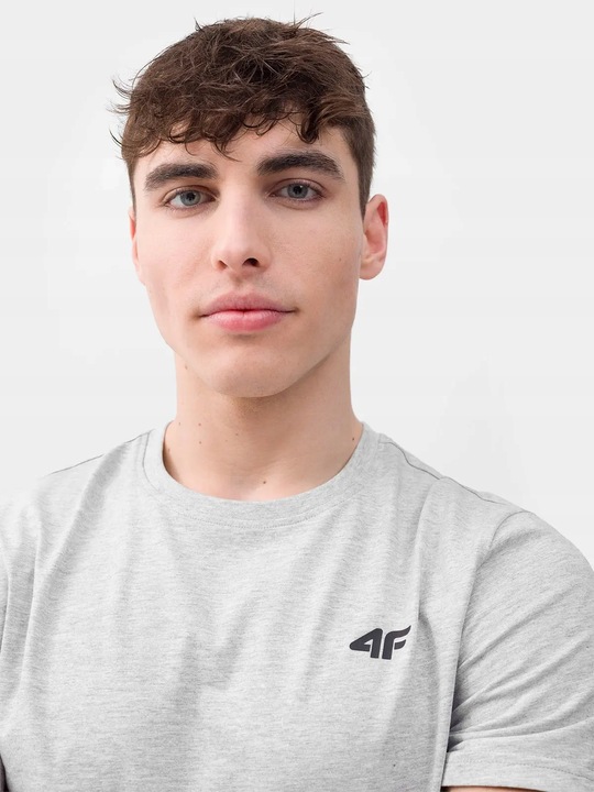 KOSZULKA MĘSKA 4F T-SHIRT BAWEŁNIANY SPORTOWY M706