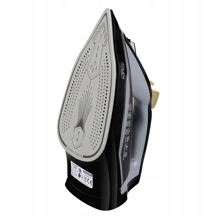 ŻELAZKO PAROWE 3000W STRAŻAK ANTI-CALC ANTI-DRIP PRASOWANIE W PIONIE MOCNE