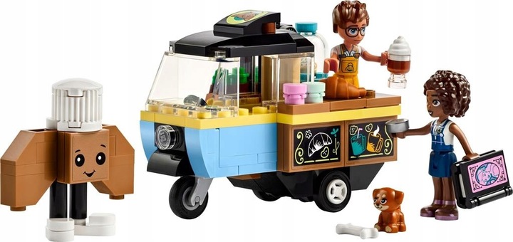 KLOCKI LEGO FRIENDS 42606 MOBILNA PIEKARNIA PREZENT DLA DZIEWCZYNEK +TORBA