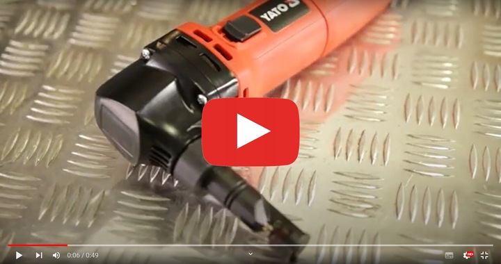 YATO NIBBLER NOŻYCE DO CIĘCIA BLACHY KAROSERII AUT 600W