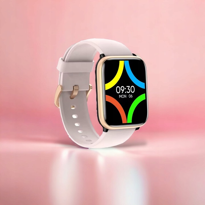 SMARTWATCH ZEGAREK POLSKIE MENU ROZMOWY SPORT SMART WATCH DAMSKI 2 PASKI