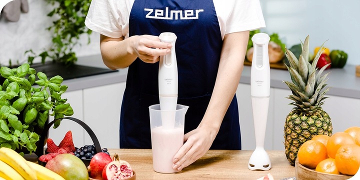 Blender ręczny BARDZO MOCNY ZELMER ZHB4560I 800W Pulsar Funkca Turbo
