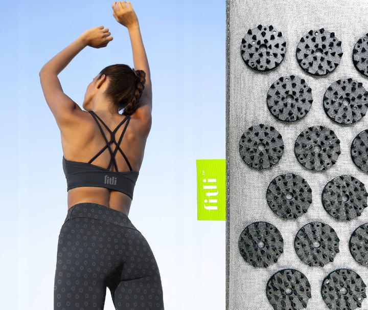 MATA ZDROWOTNA DO AKUPRESURY Z KOLCAMI + PODUSZKA