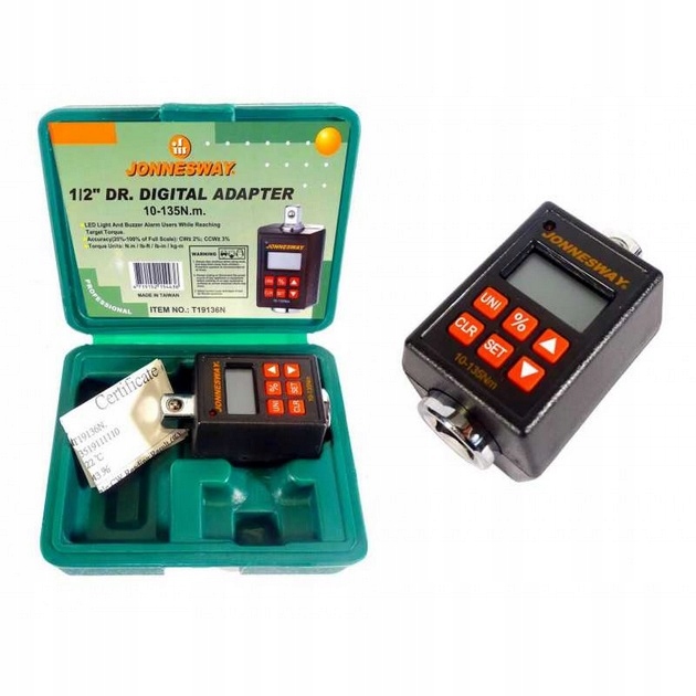 Adapter dynamometryczny elektroniczny 1/2" 10-135N