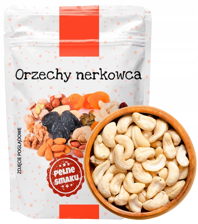 Orzechy nerkowca 1 kg połówki nerkowce 1kg JAKOŚĆ PREMIUM