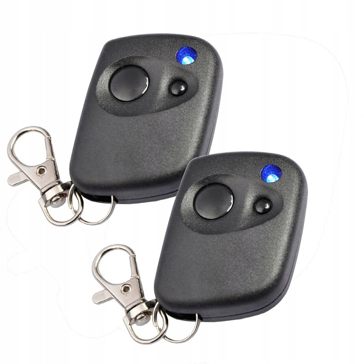 2x PILOT DO BRAMY FIX 2 KANAŁY 433MHZ DIODA BATERIA W ZESTAWIE ZAMIENNIK